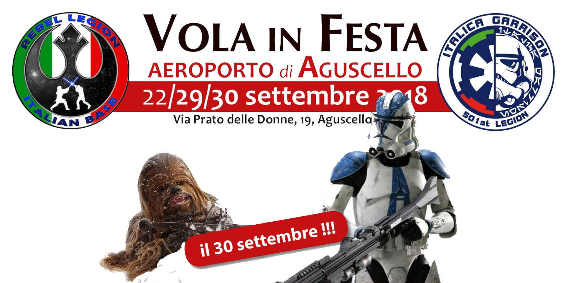 Vola – con Star Wars – in Festa